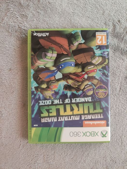 Teenage Mutant Ninja Turtles Danger of the Ooze Xbox 360 (CIB) / Stan BDB