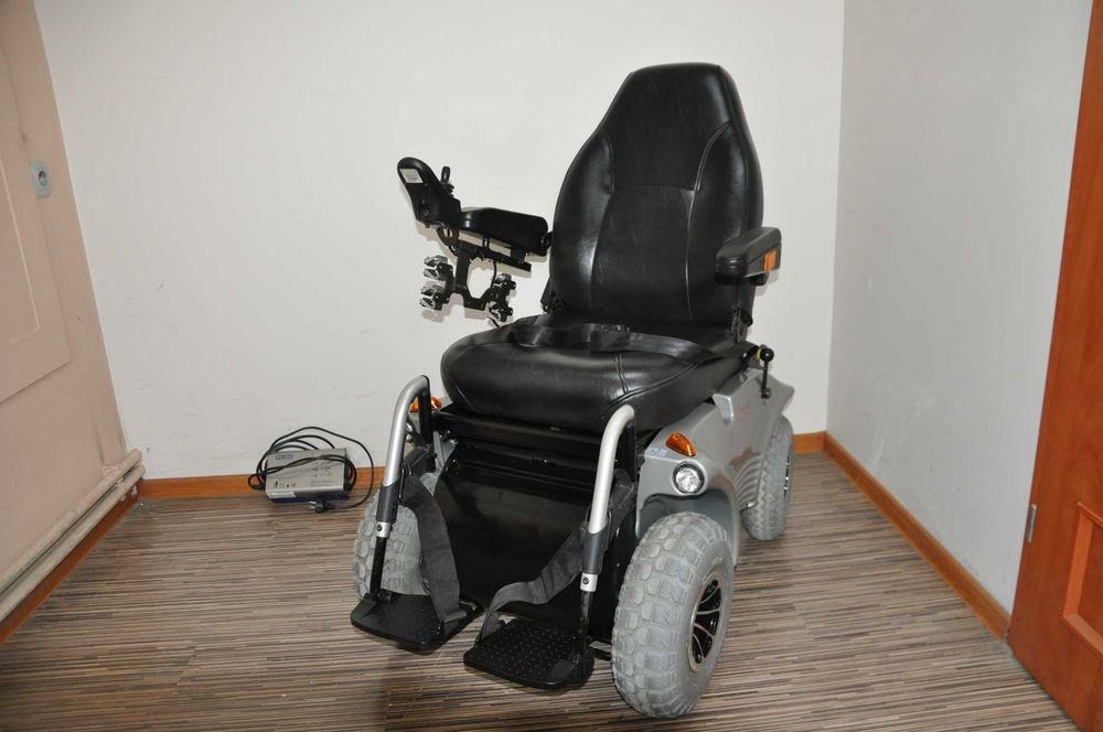 Meyra Optimus 2 Duży wózek elektryczny NOWE AKUMULATORY faktura GWARANCJA