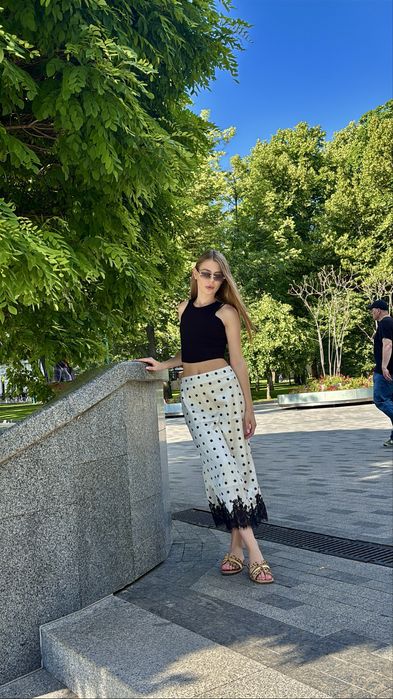 трендова спідниця polka dot