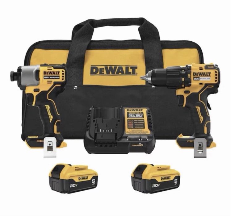 Набір акумуляторних шуруповертів Dewalt DCK203P2 20v