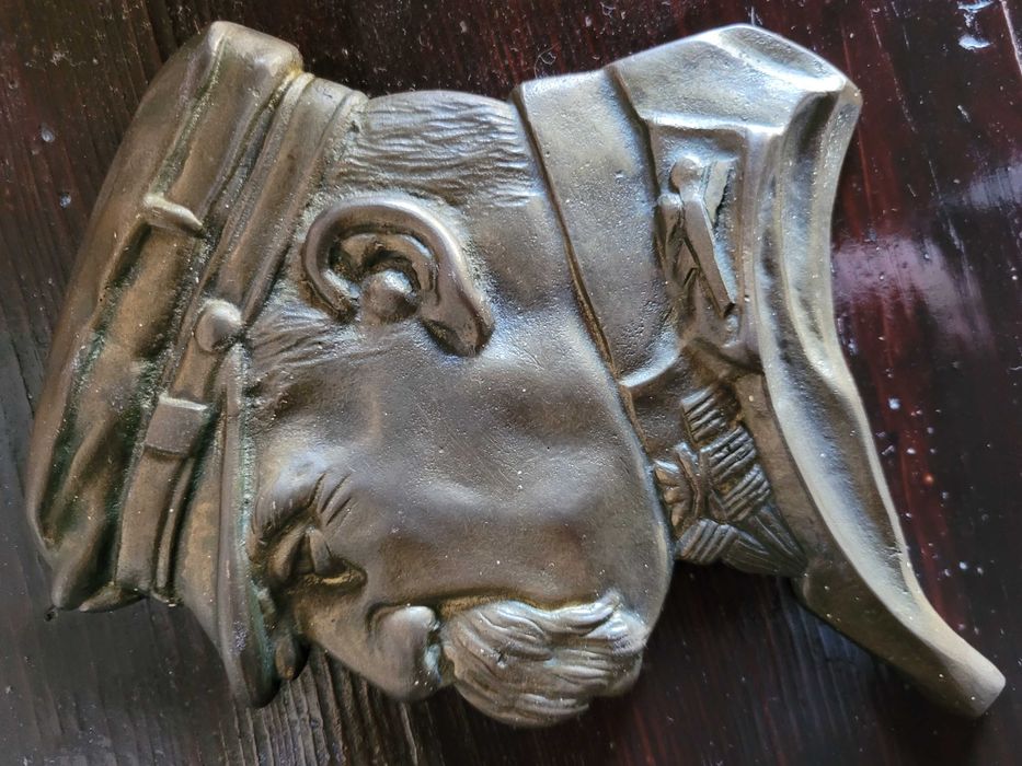 Stara patriotyczna plakieta Piłsudski