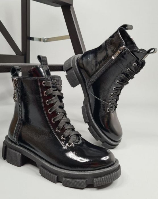 Шкіряні ботинки Джолі Глосс демісезонні