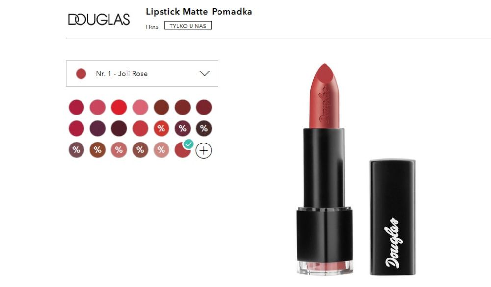 Douglas Lipstick Matte Pomadka 1. Juli rose szminka matowa 3,5g 196120