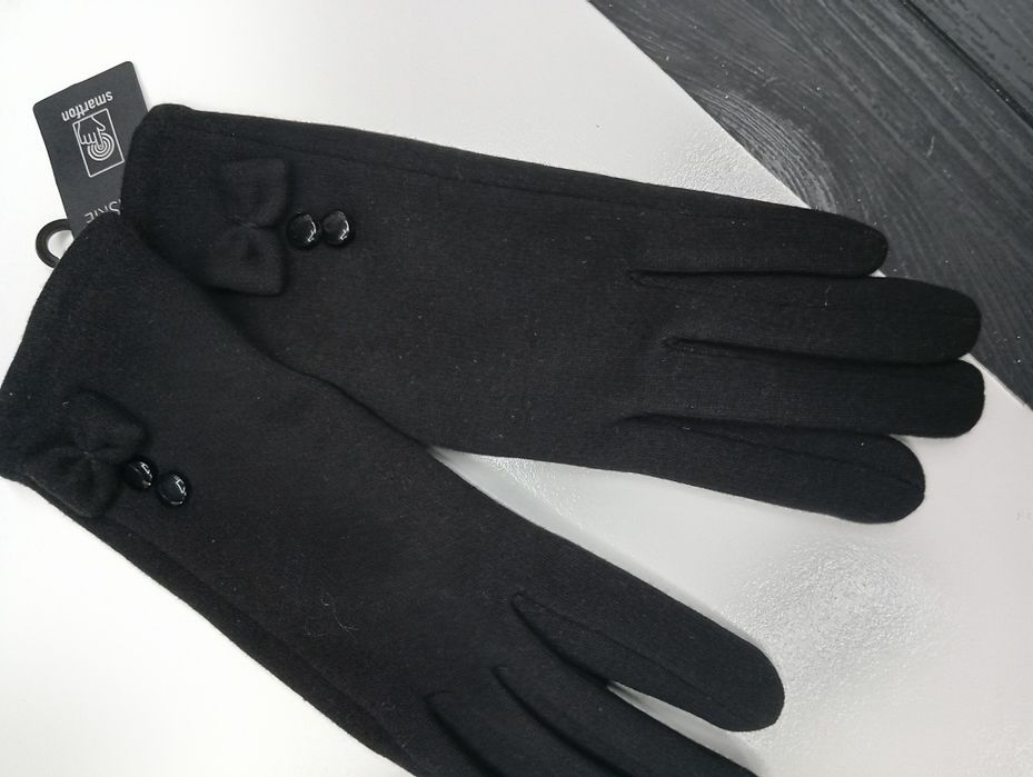 Rękawiczki ocieplane smartfon dotyk roz od 6.5 do 8.5