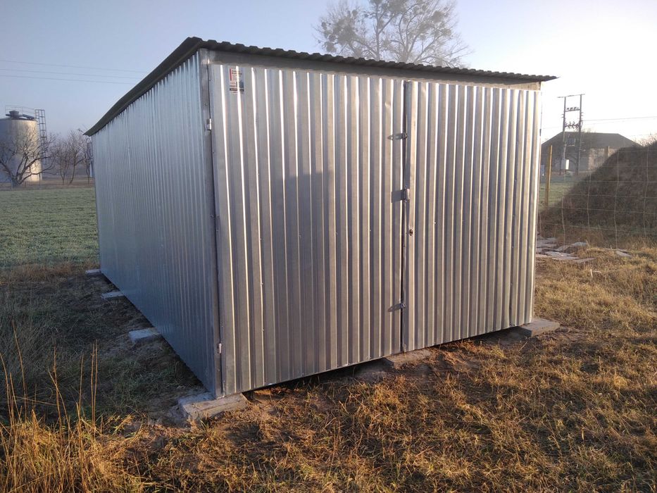 Garaż blaszany 3x5 II gatunek - WOLSZTYN