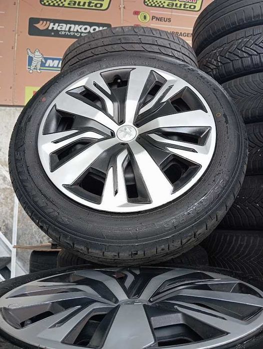 jantes 16 4x108 peugeot ferro com pneus