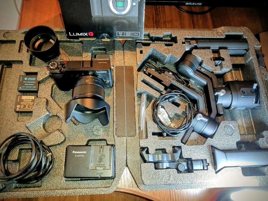 ‼️ПРОДАМ або МІНЯЮ Відео Фото Panasonic GX-85 + G25/F1.7 + DJI Ronin