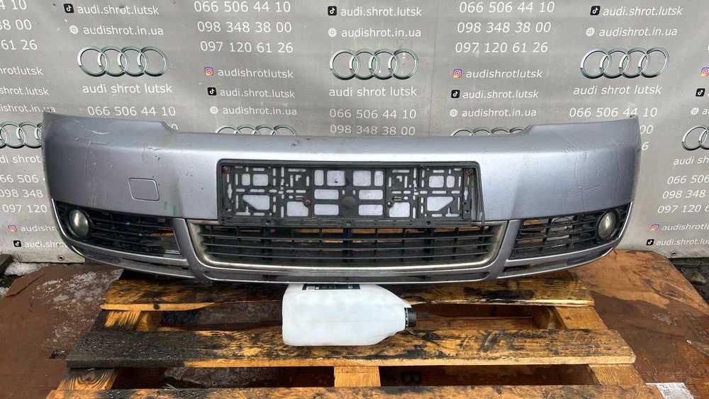 Бампер передній audi a4 b6 2001-2004