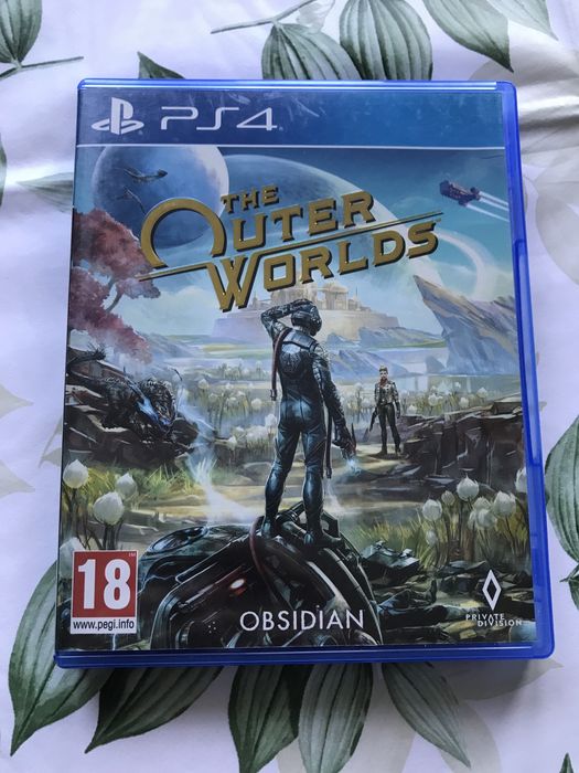 The outer worlds gra na ps4 gry playstation pro ps5 jak fallout