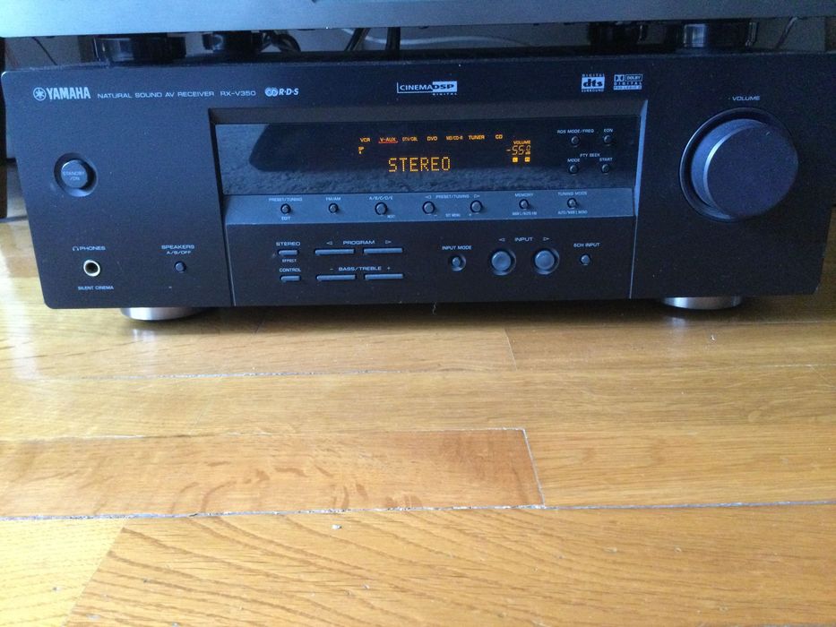 Cinema em casa YAMAHA RX V350.  + conjunto colunas YAMAHA