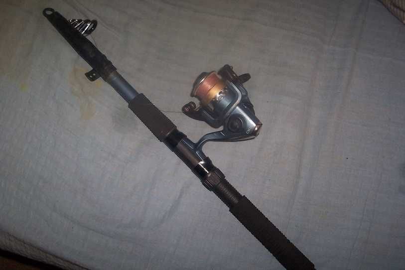 Wędki teleskopowe uniwersalne , zestawy . Opis.