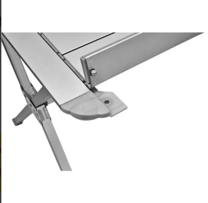 Stół campingowy 140x81x70 cm aluminiowy