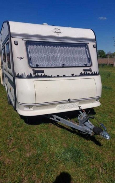 Przyczepa Kempingowa Hobby DeLuxe 420 Solar Przedsionek