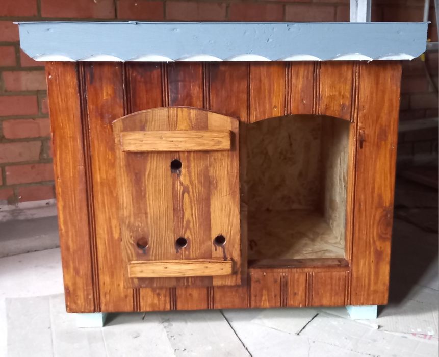 Буда для собаки утеплена