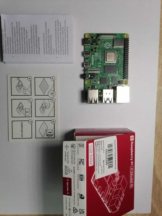Микрокомпьютер Raspberry Pi 4 Model B 1GB