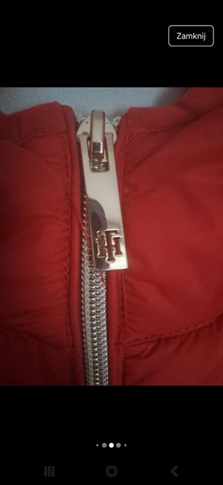 Modna kurtka puchowa orginalna 36