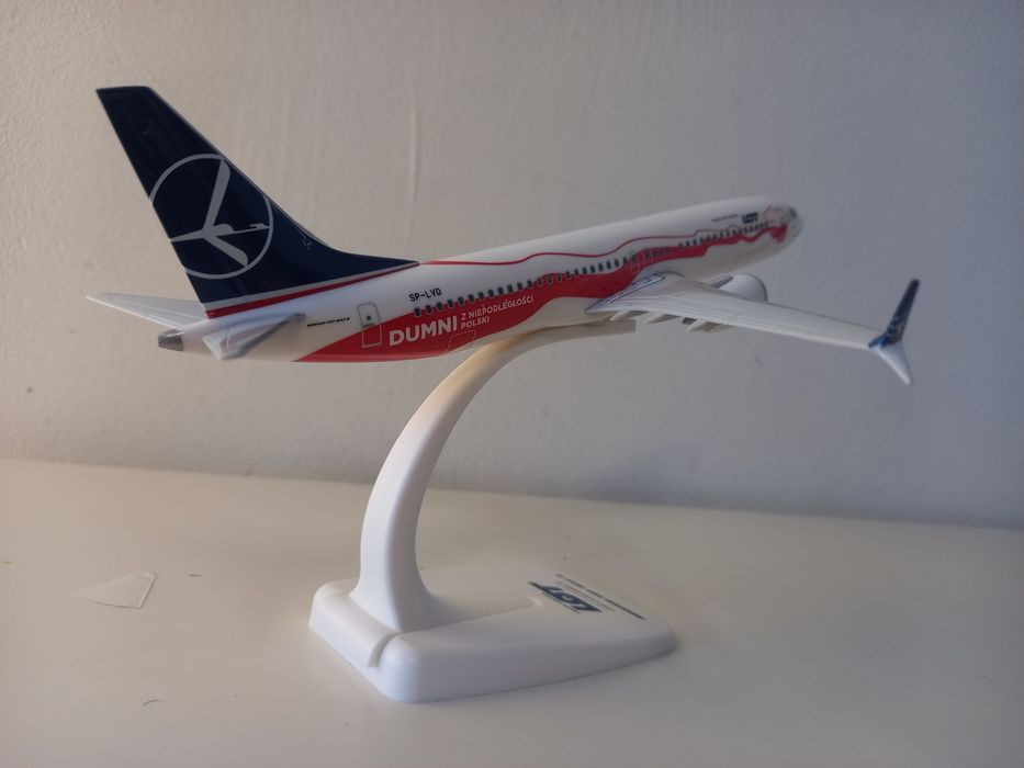 Boeing 737-8 MAX PLL LOT Herpa 1:200