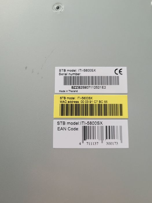 Nbox dekoder ITI-5800sx BZZB 250GB cccam oscam