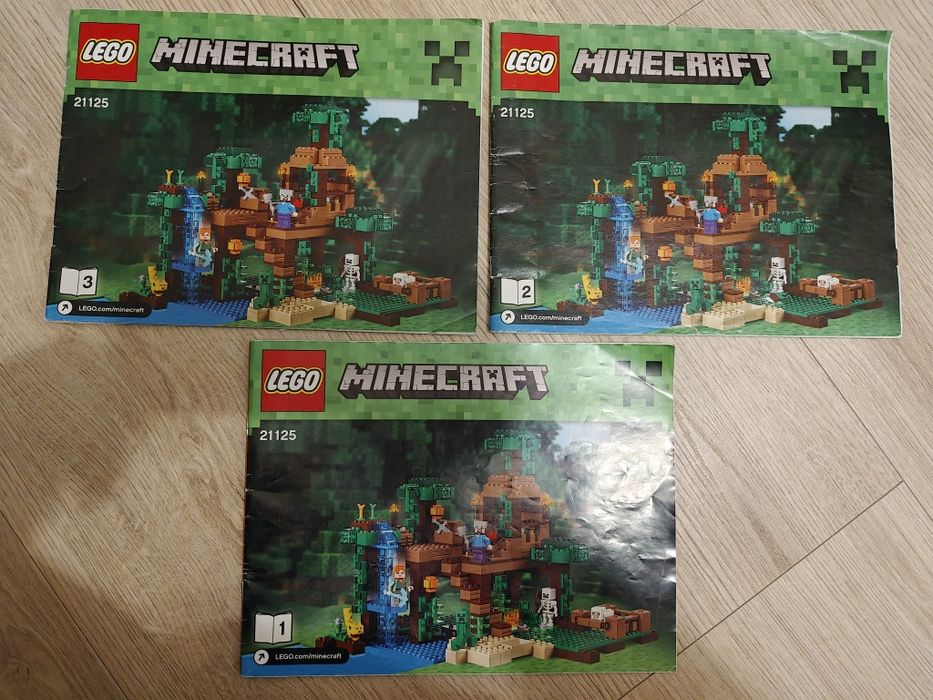 Klocki LEGO Minecraft 21125 Dom na drzewie kompletne