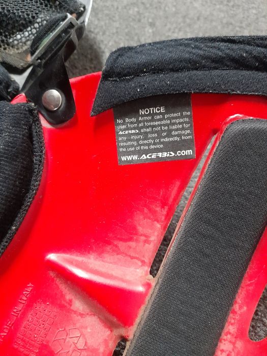 Colete acerbis usado