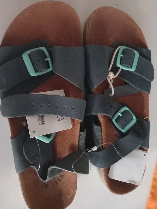 New Zippy Leather Sandals