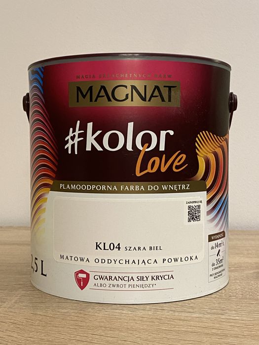 Magnat kolor szara biel KL04