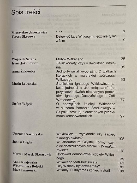 Witkacy - Życie i twórczość 1996 Słupsk Materiały z sesji 1994 UNIKAT