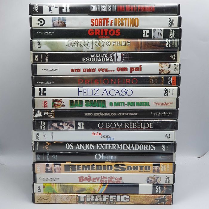 Lote 23/3 - Pack de 18 Filmes Em DVD - Ref. VI