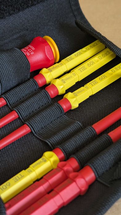 Wera Tools - Kraftform Kompakt KK VDE 7 Universal 1 Tool Finder - Set 7 Peças com Bolsa