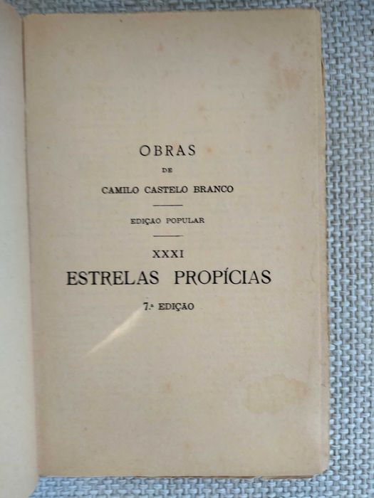 Estrelas Propícias (Camilo Castelo Branco)