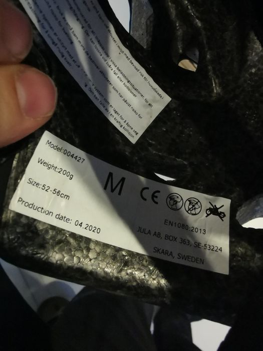 Kask 52 58 dziecięcy