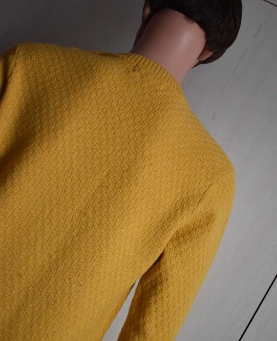 Sweter wełniany L wełna 80% ciepły Frederik Anderson wygodny elegancki