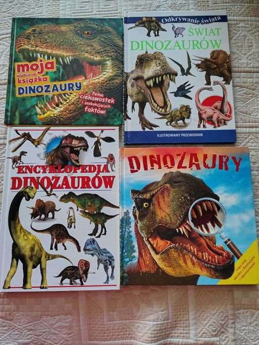 Książki o dinozaurach