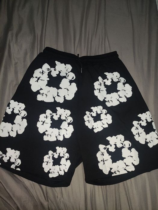 Conjunto T-Shirt + Calções c/ Estampa Floral