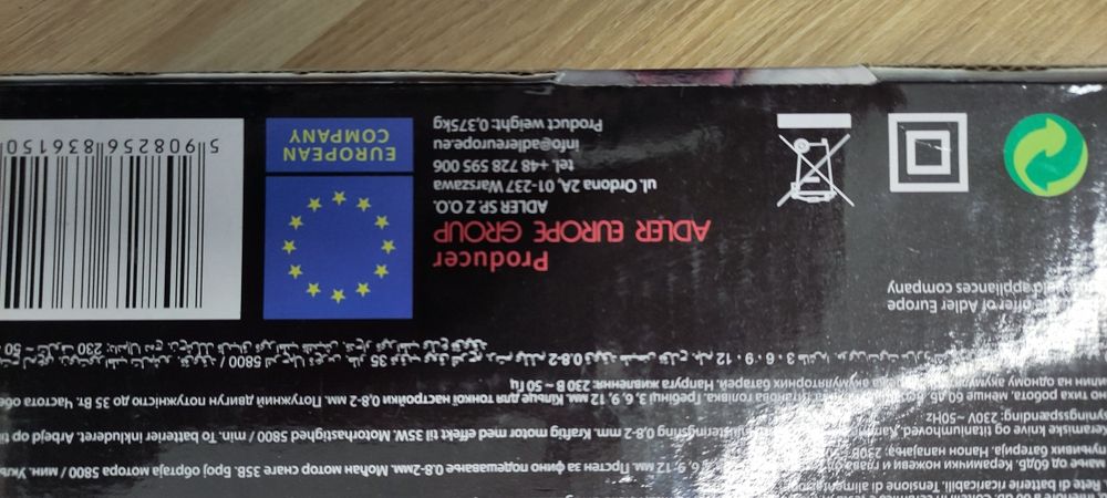 Maszynka do strzyżenia psów Adler 2823