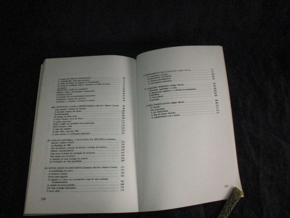Livro Os Problemas do Fim do Século Edgar Morin