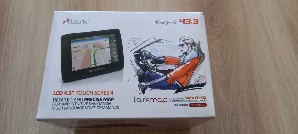 Nawigacja lark freebird 43.3