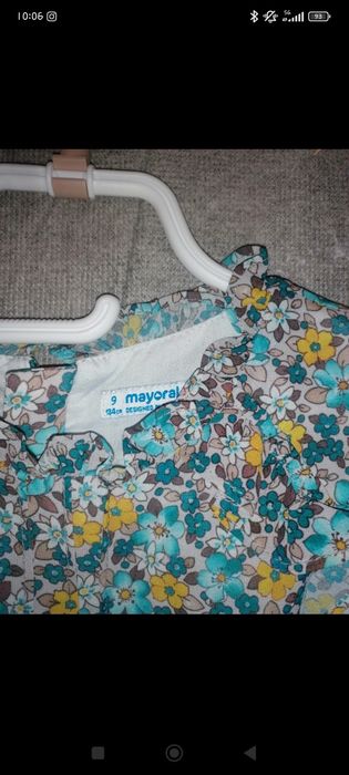 Vestido as flores