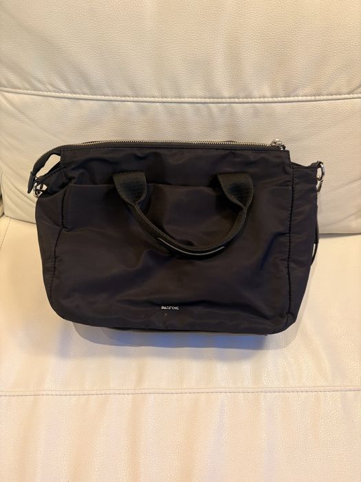 Mala PARFOIS preta [Inclui bolsa bege]