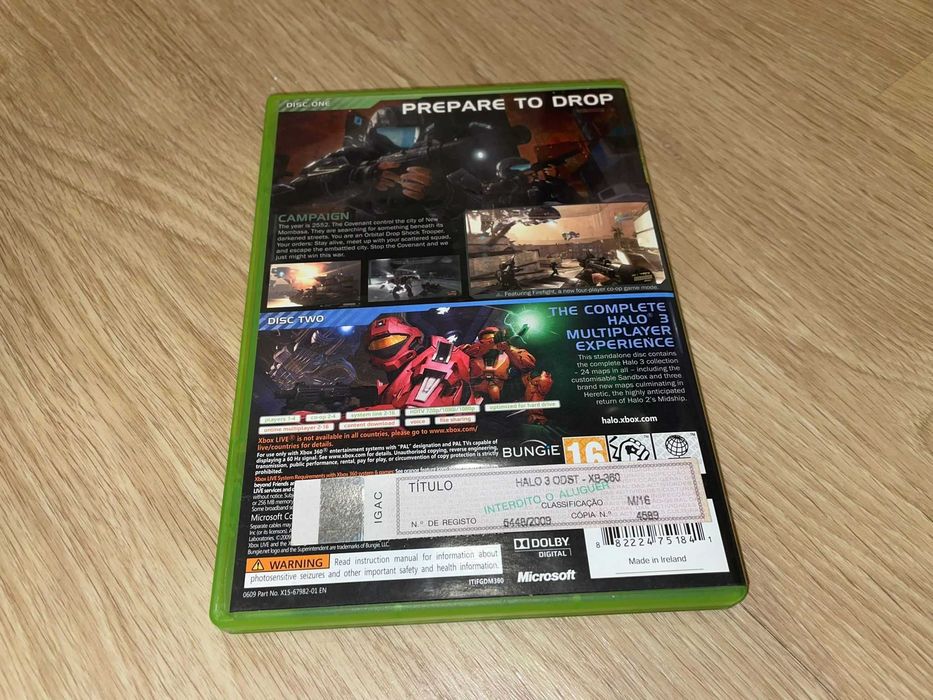 Halo 3 ODST - XBOX 360