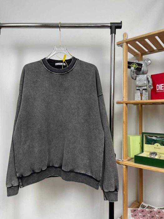 Acne Studios Grey Sweatshirt | Бавовняна Кофта Акне Студіос|Люкс Кофта