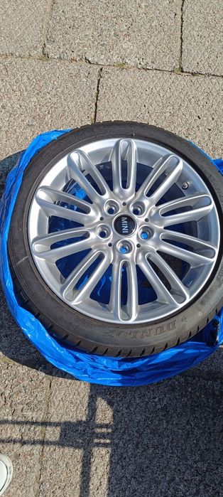 Alufelgi 17 do Mini BMW (stan idealny) z oponami Dunlop 205/45