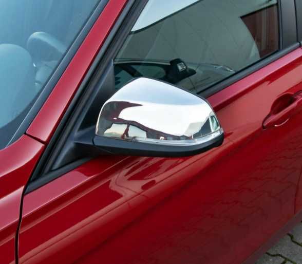 Stal nierdzewna polerowana Nakładki na lusterka obudowy BMW F30 F31