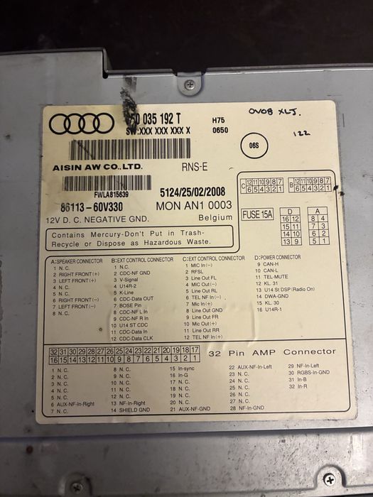 Audi Nawigation plus