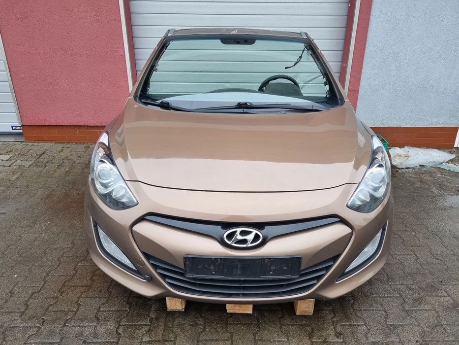 HYUNDAI I30 II KOMPLETNY PRZÓD P5N 1.6B MASKA LAMPY BŁOTNIKI ZDERZAK PAS PRZEDNI CHŁODNICE EUROPA