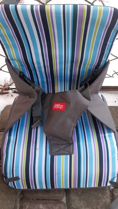 портативное детское сиденье-бустер Nuby.30*26*12см.