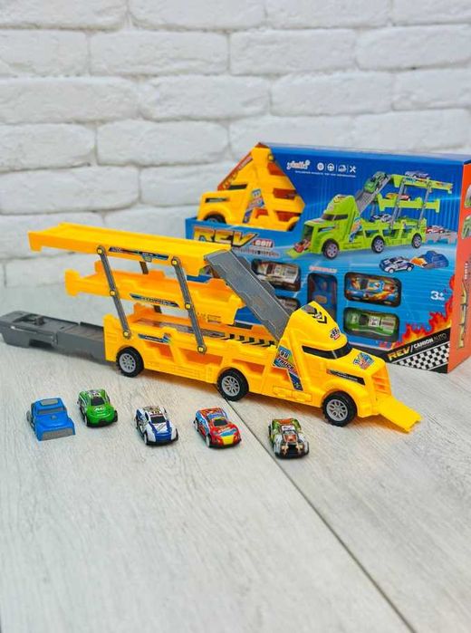 Ігровий набір трейлер, автомобіль, іграшка