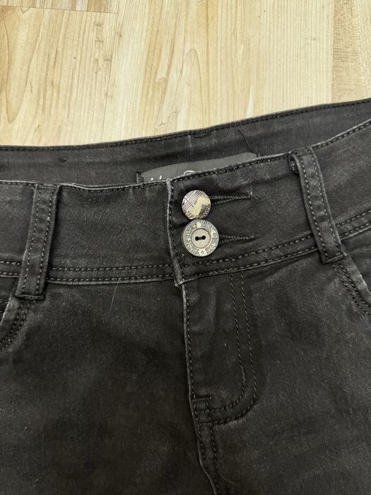 Jeansy czarne xs