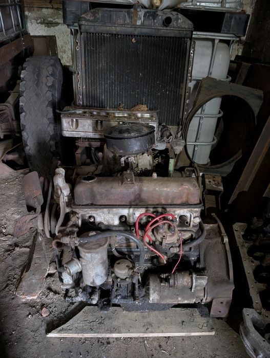 Двигун М 402 повної комплектації з САК. Блок кортера. Головка.