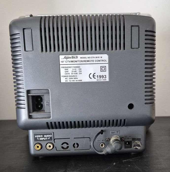 Televisão cores portátil 10" Supertech CTV-2610 M com comando